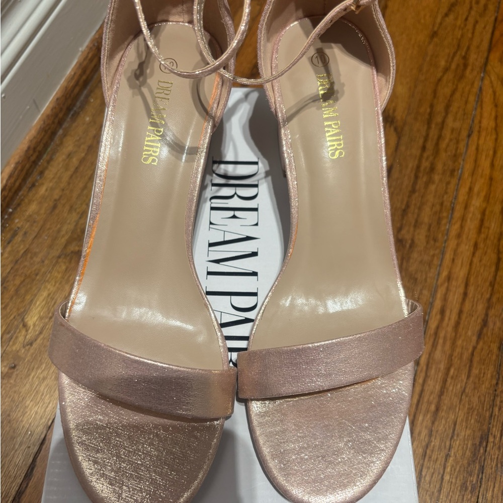 Dream Pairs Women's Blush Heels